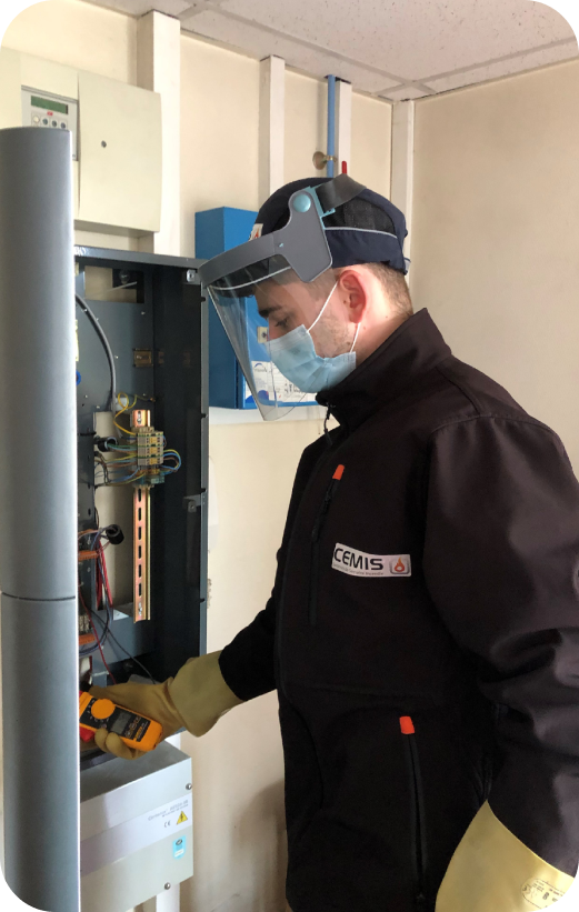 Maintenance système de sécurité incendie